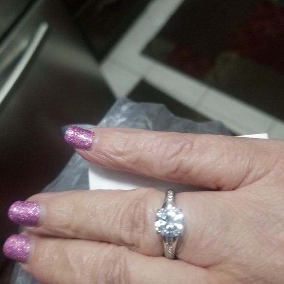 CZ Sterling silver ring